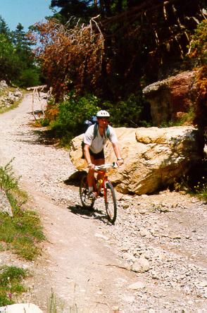 Mountainbiking, Serre Chevalier.